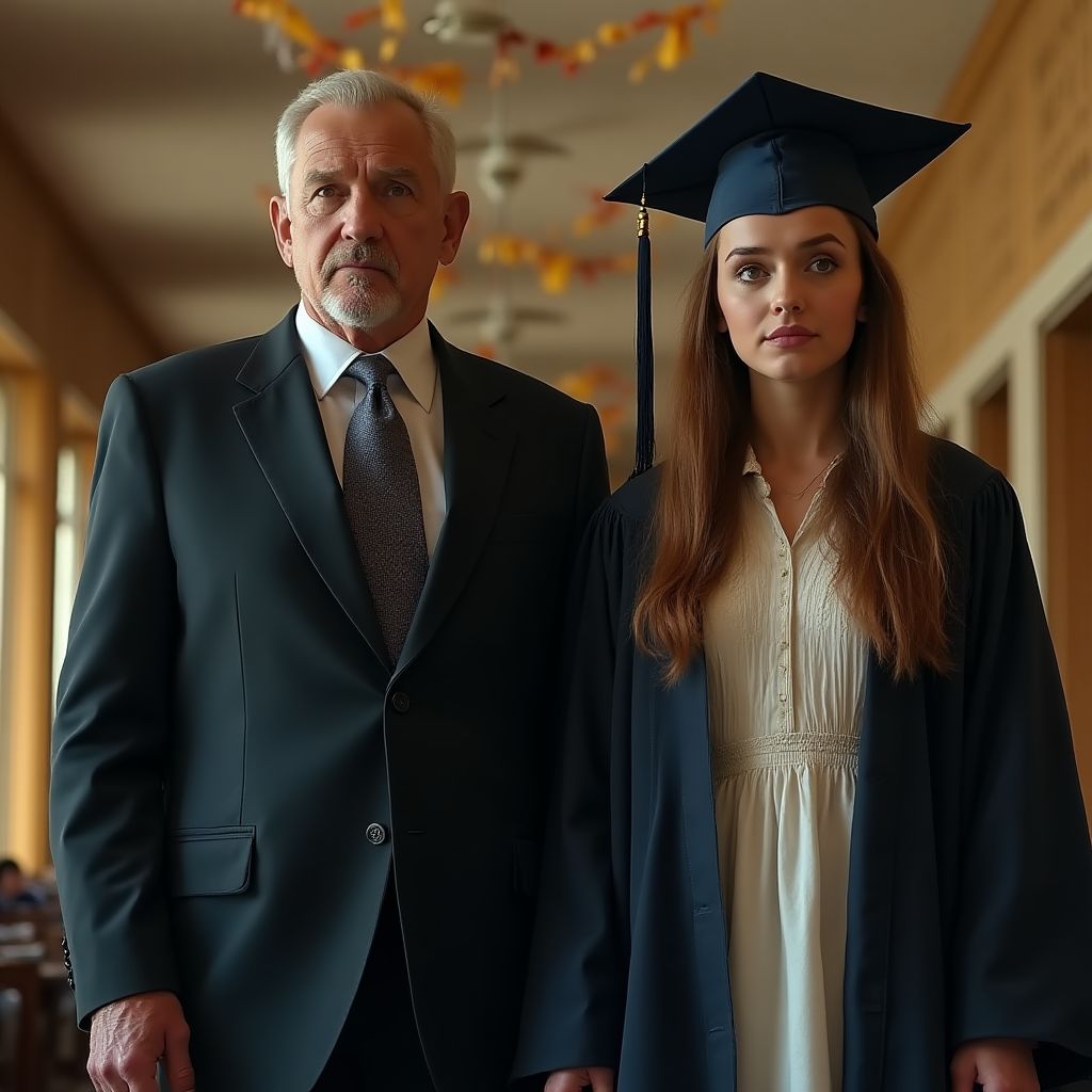Папа опоздал на выпускной, а потом дочь рассказала жуткую тайну — что случилось дальше, невозможно забыть!