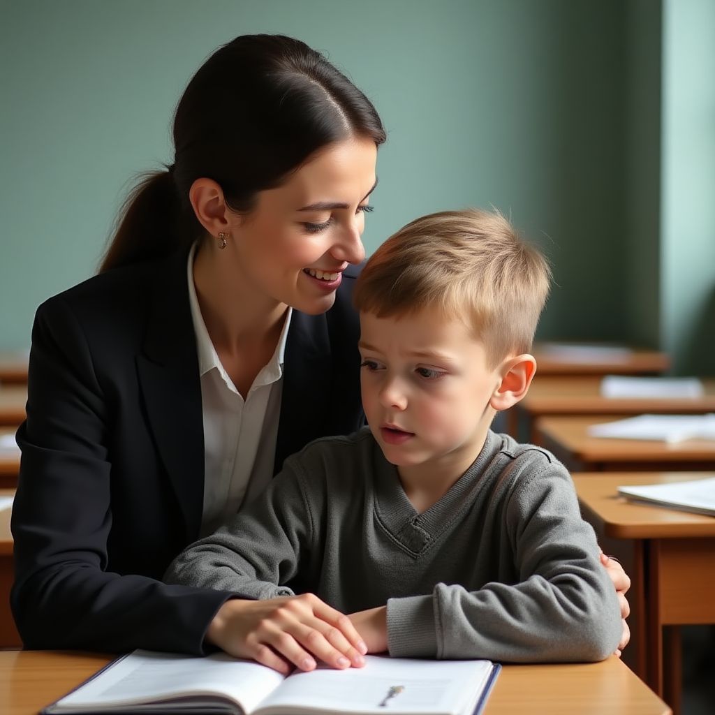 Учитель успокоил мальчика с потерянным голосом, а потом услышал жуткую тайну, от которой всё замерло