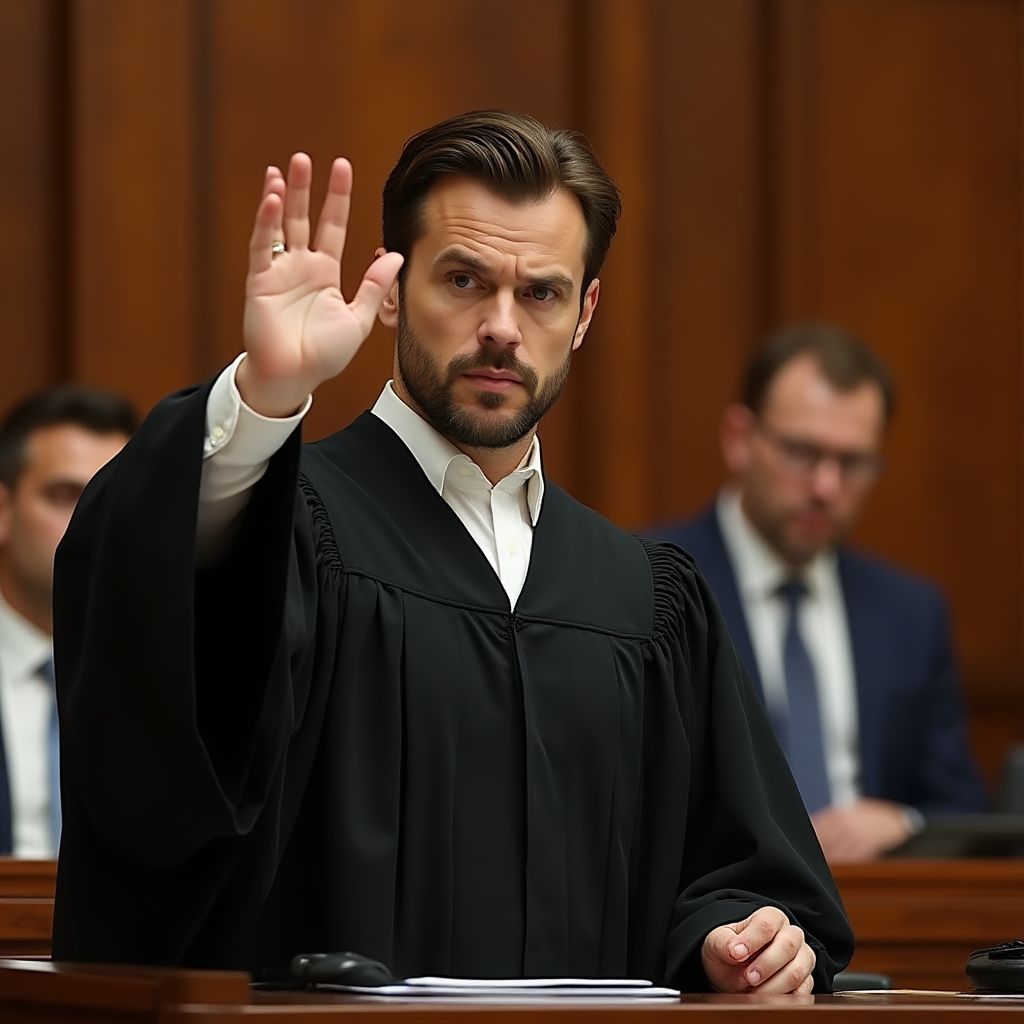 Судья остановил процесс в самый ответственный момент — и всё в зале замерло