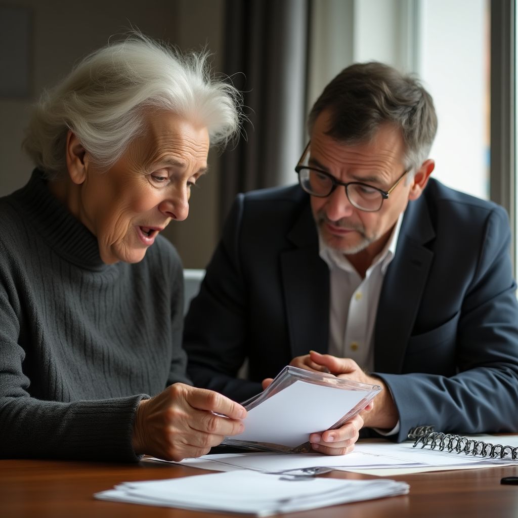 Пожилая уборщица оставила записку, и всё в комнате замерло…